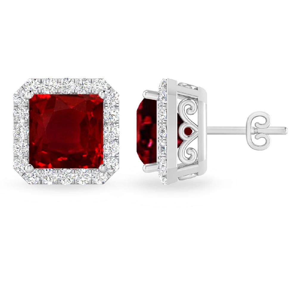 White Gold - Ruby