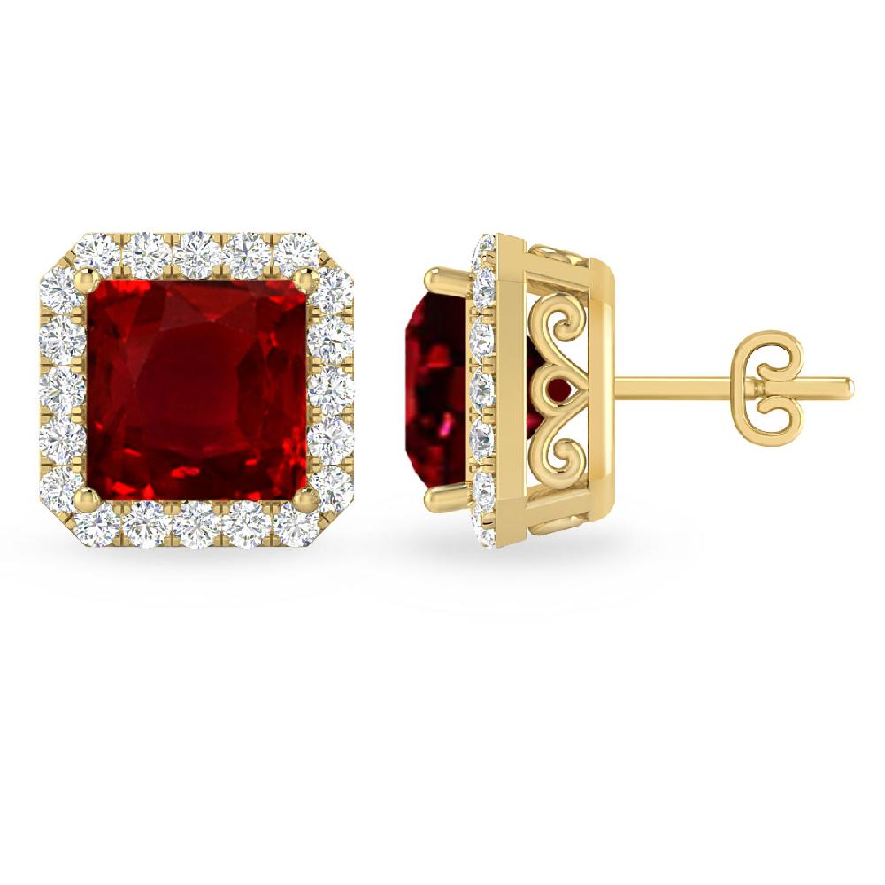 Yellow Gold - Ruby