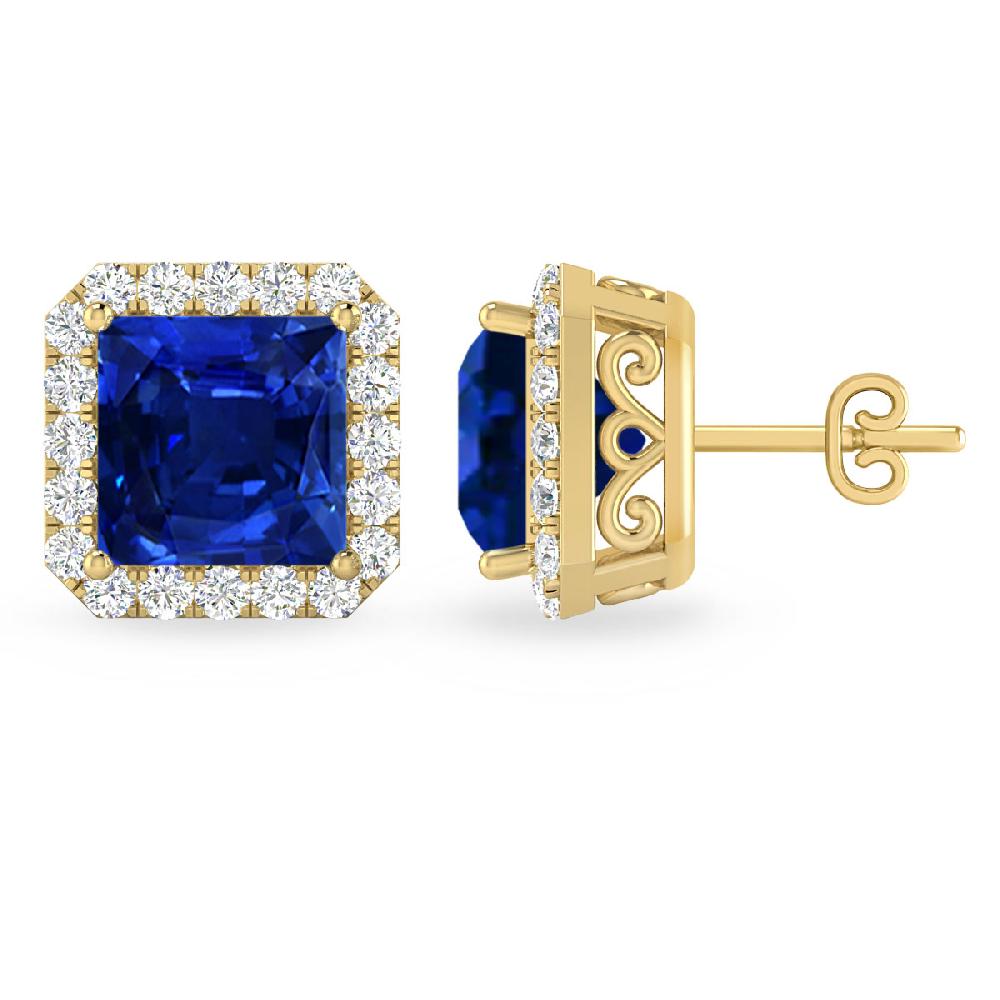 Yellow Gold - Sapphire