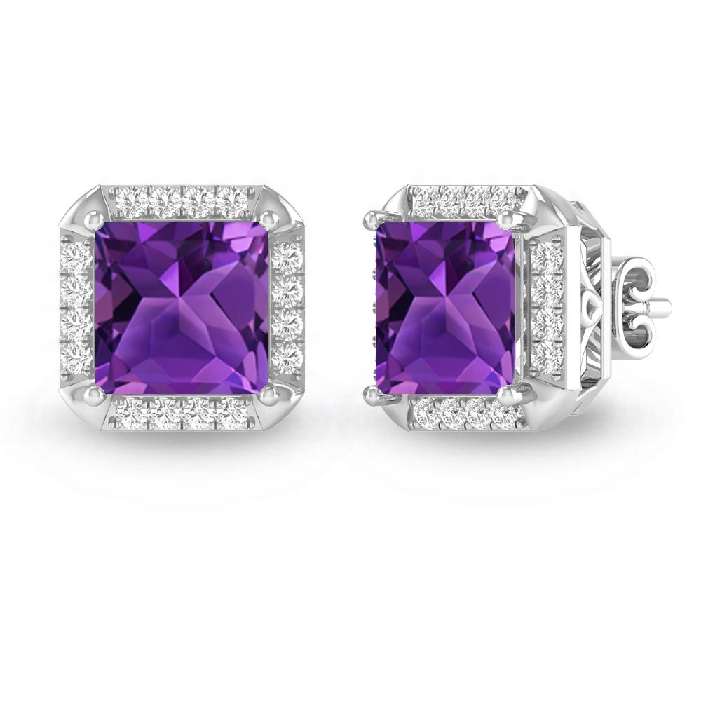 White Gold - Amethyst