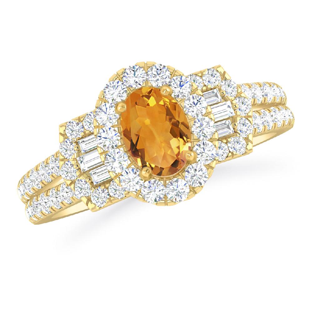 Yellow Gold - Citrine