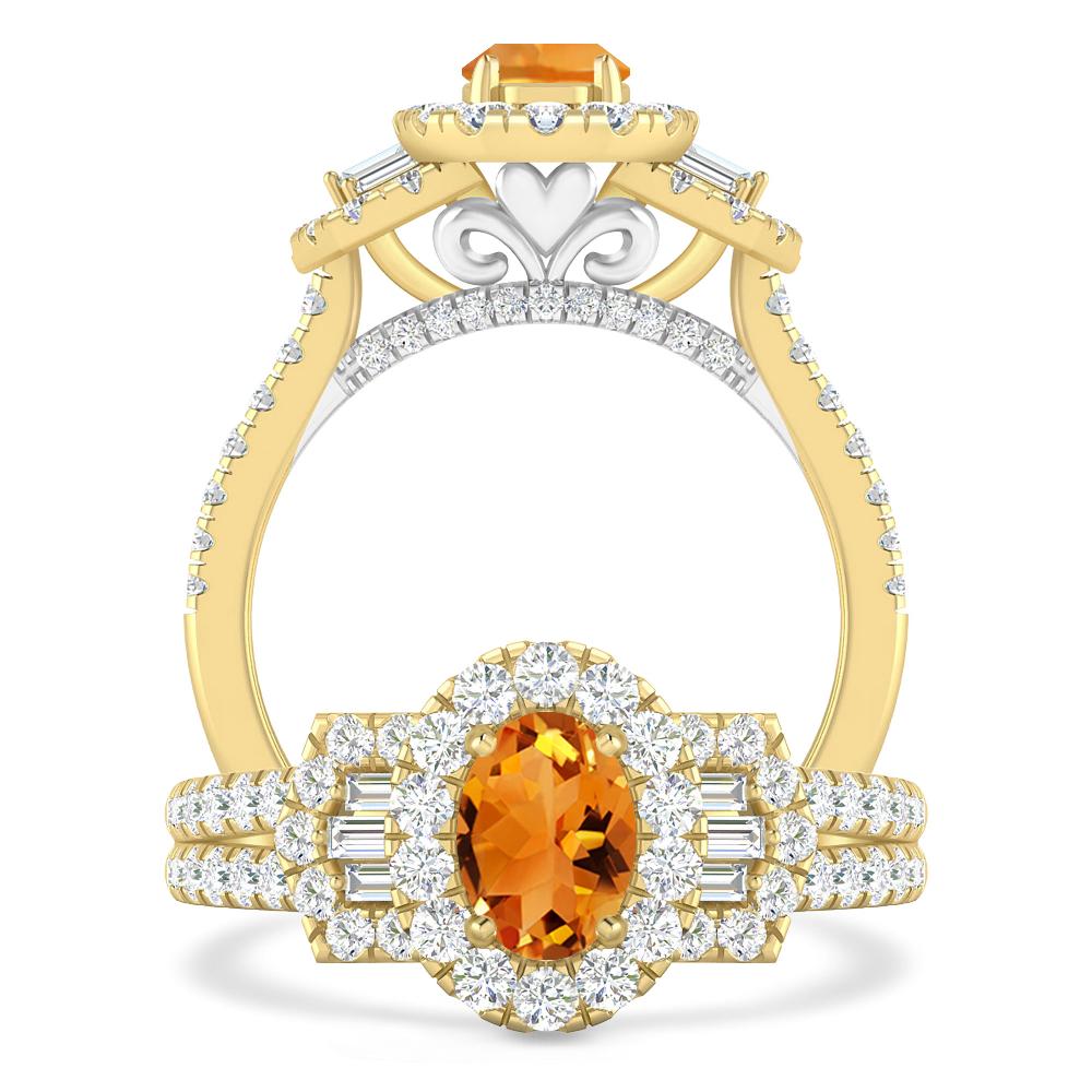 Yellow Gold - Citrine