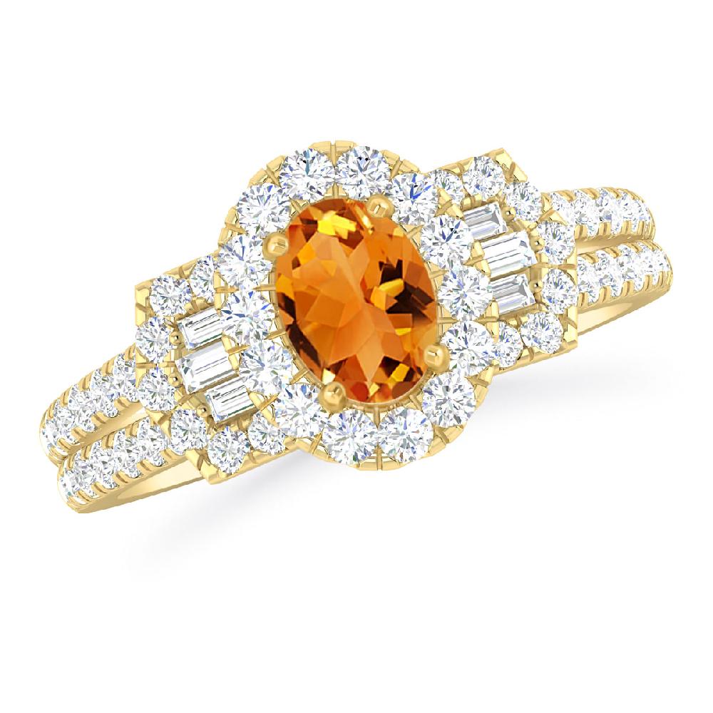 Yellow Gold - Citrine