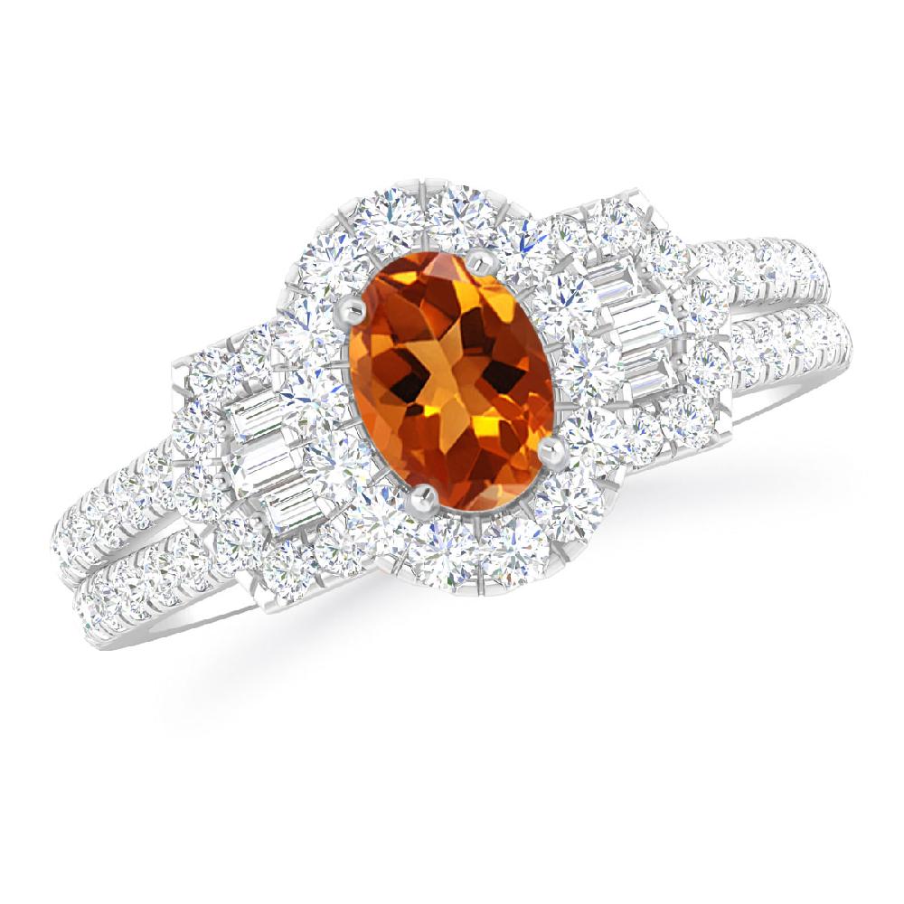 White Gold - Citrine