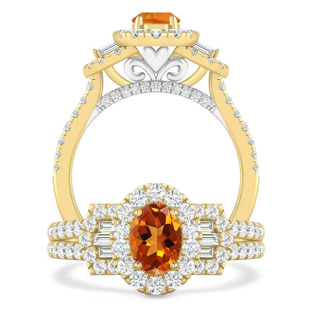 Yellow Gold - Citrine