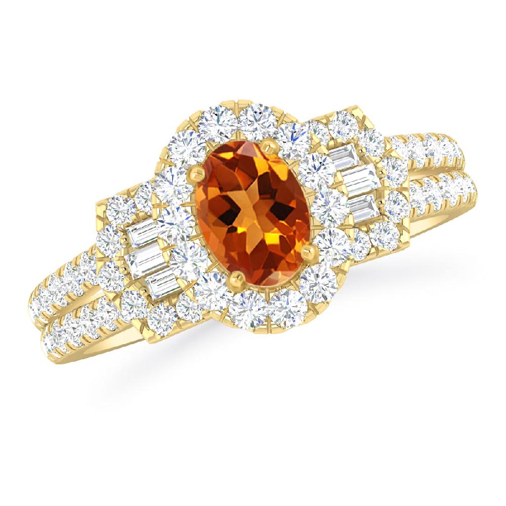 Yellow Gold - Citrine