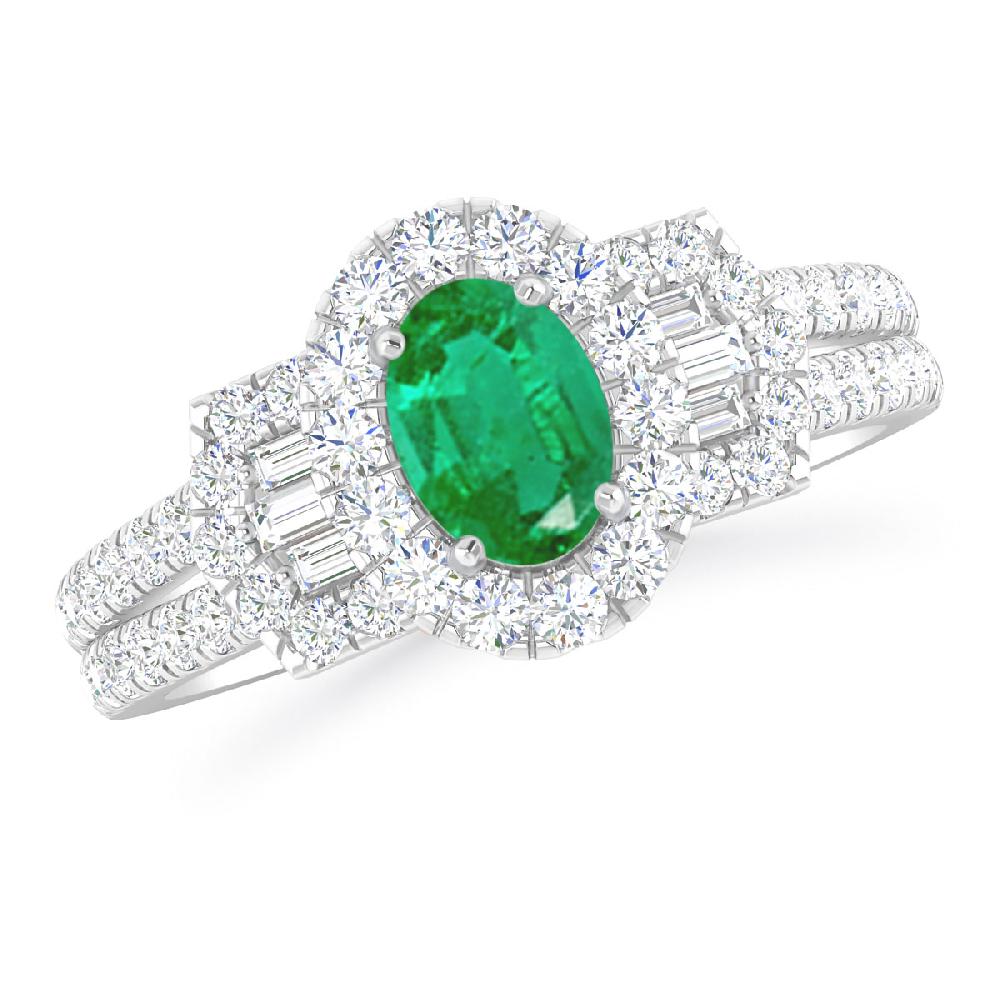 White Gold - Emerald