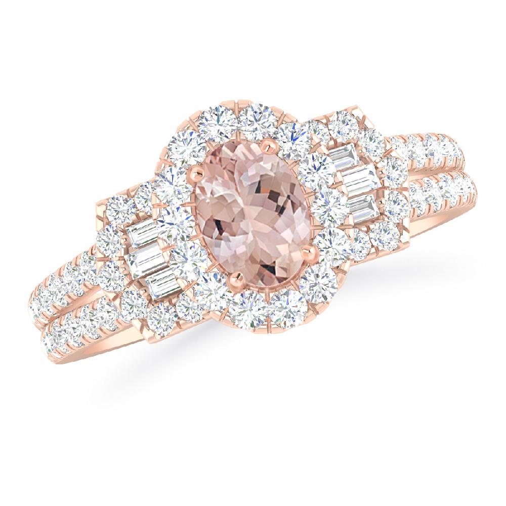 Rose Gold - Morganite