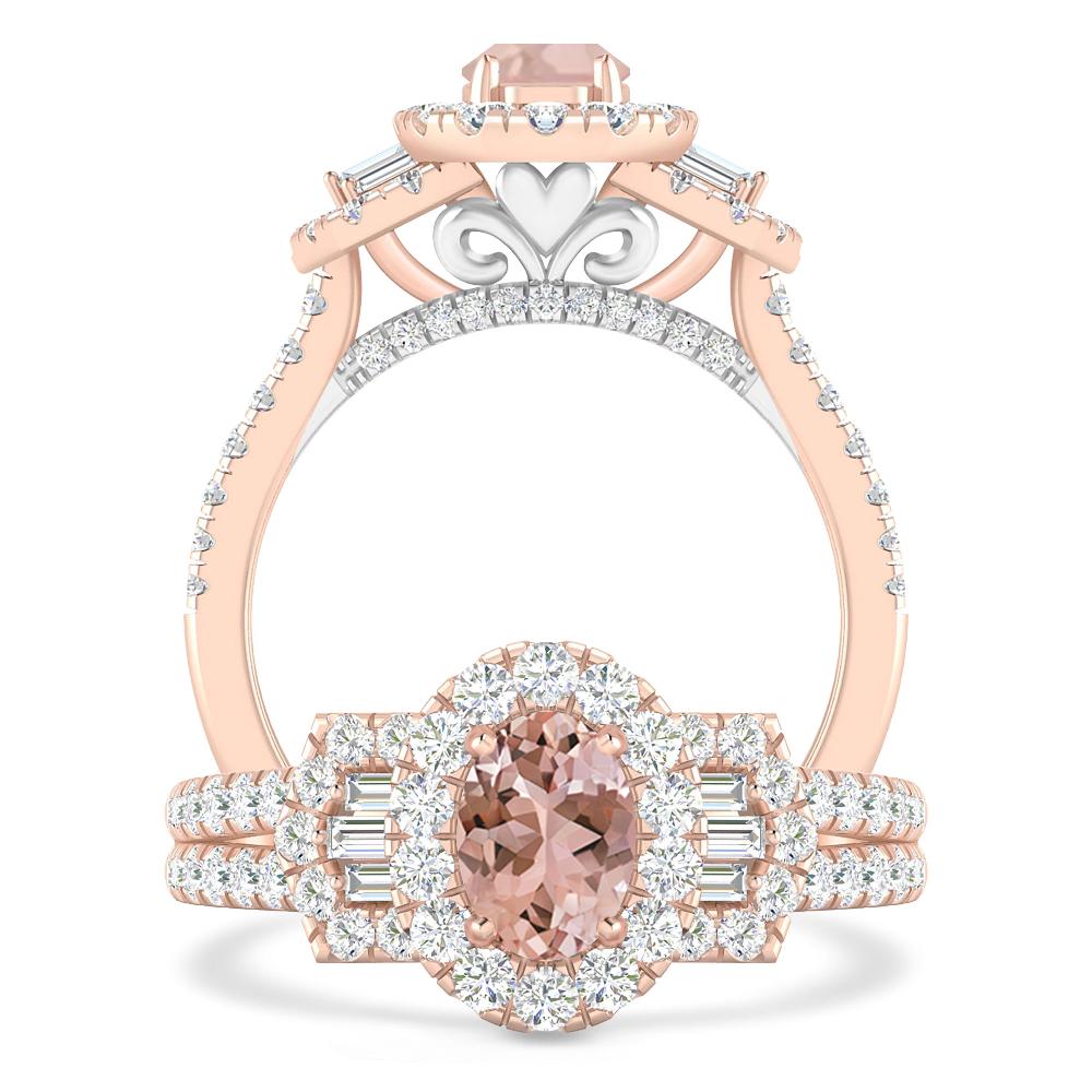 Rose Gold - Morganite