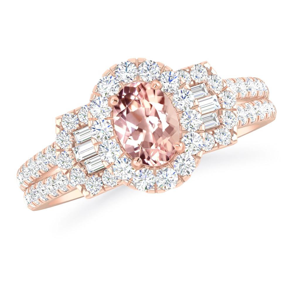 Rose Gold - Morganite