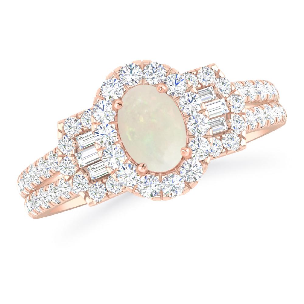 Rose Gold - Opal