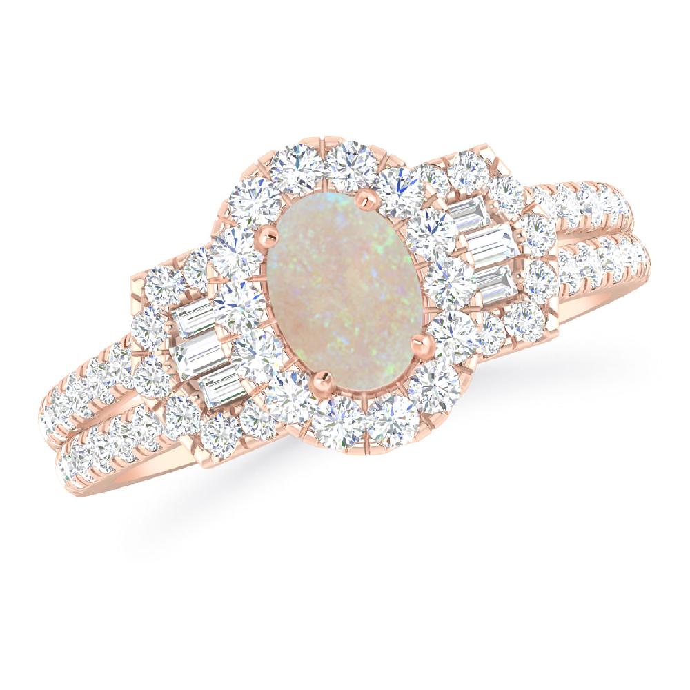 Rose Gold - Opal