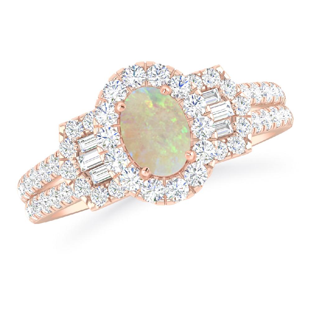 Rose Gold - Opal