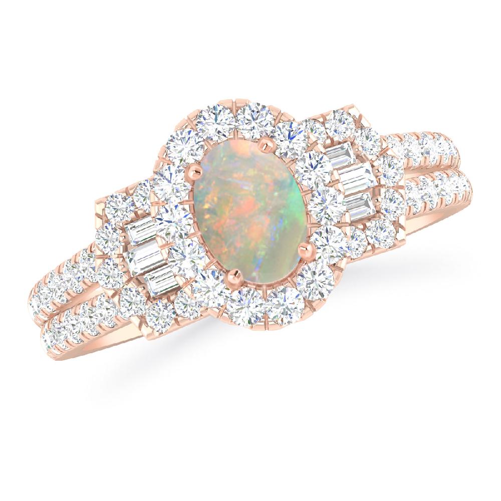 Rose Gold - Opal