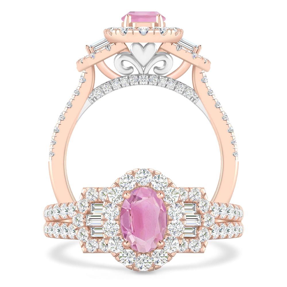 Rose Gold - Pink Tourmaline