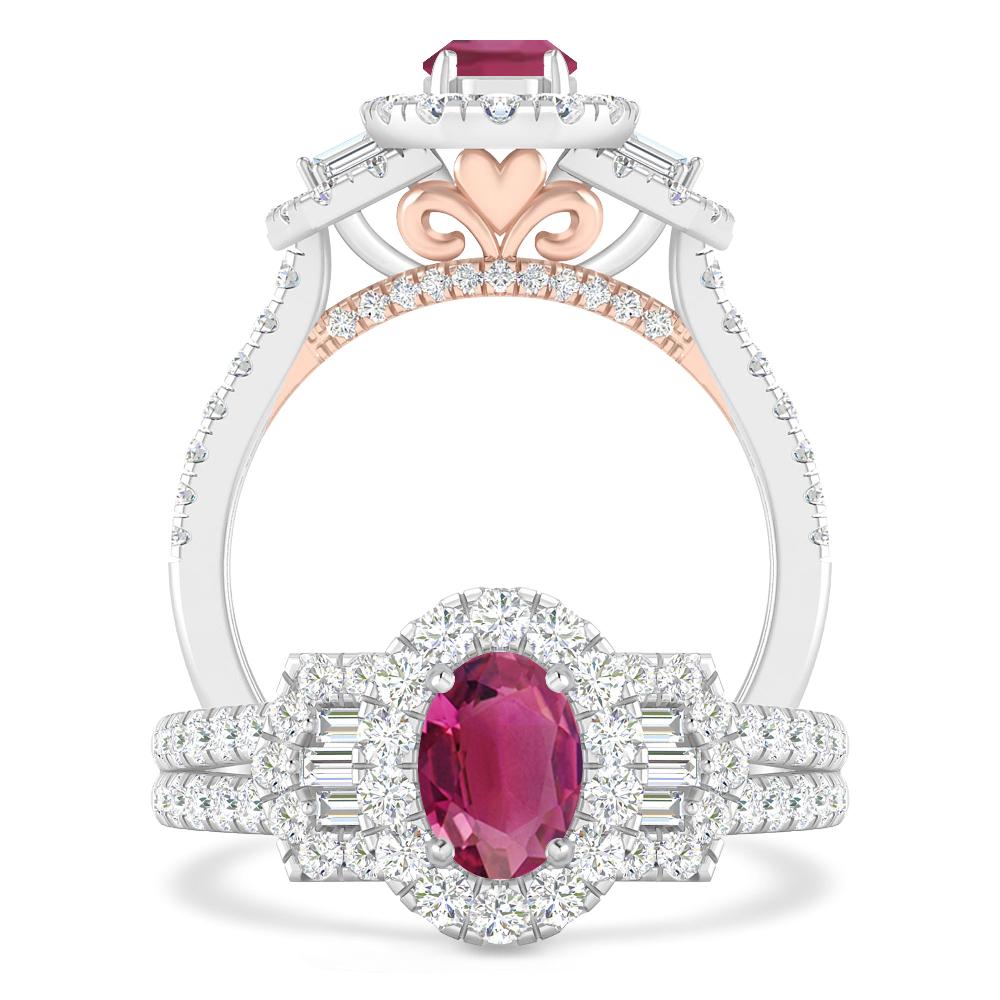 White Gold - Pink Tourmaline