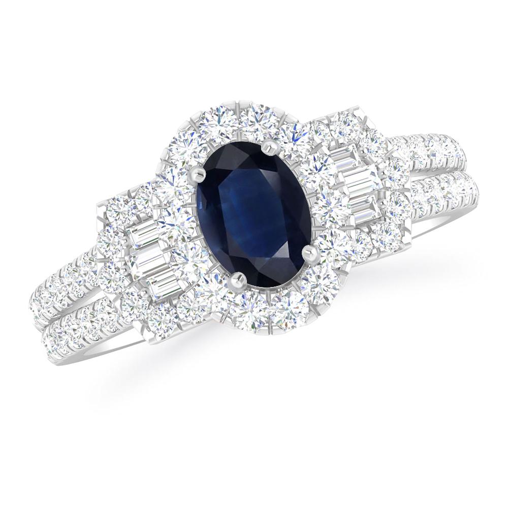 White Gold - Sapphire