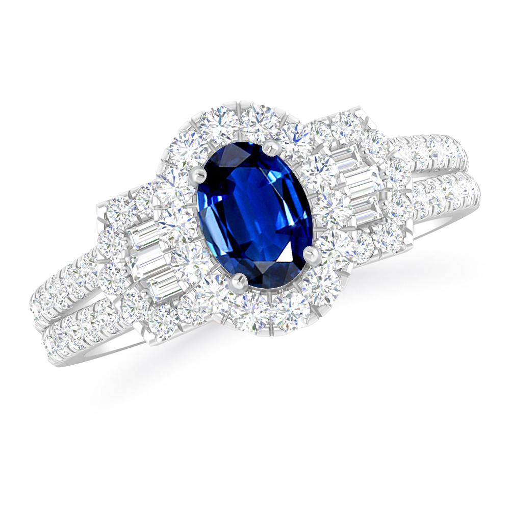 White Gold - Sapphire