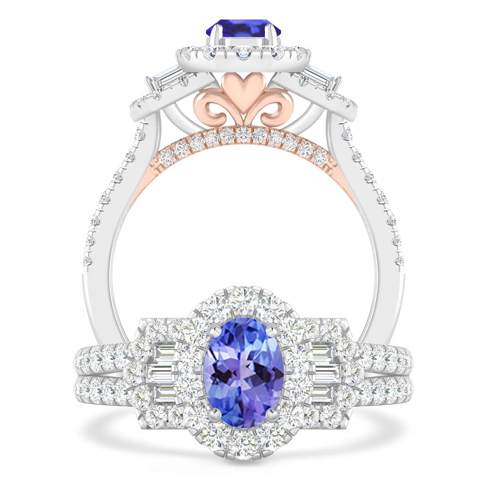 White Gold - Tanzanite