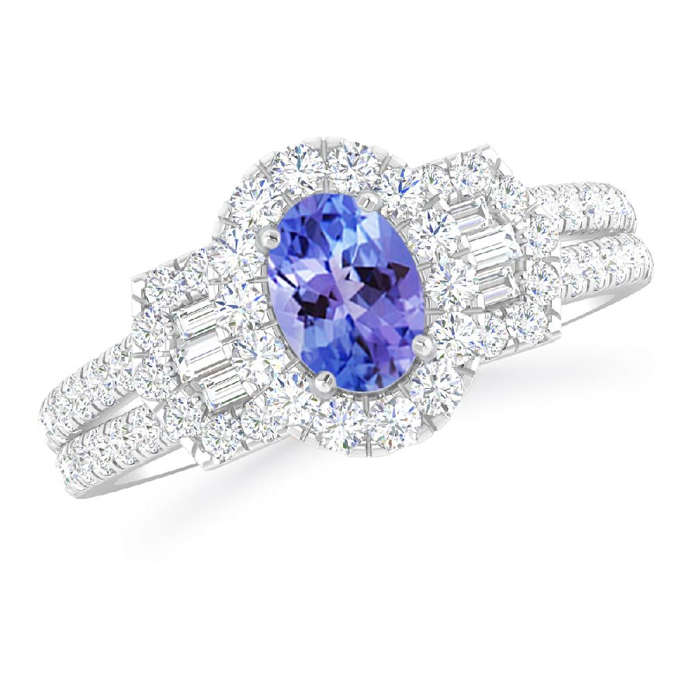 White Gold - Tanzanite