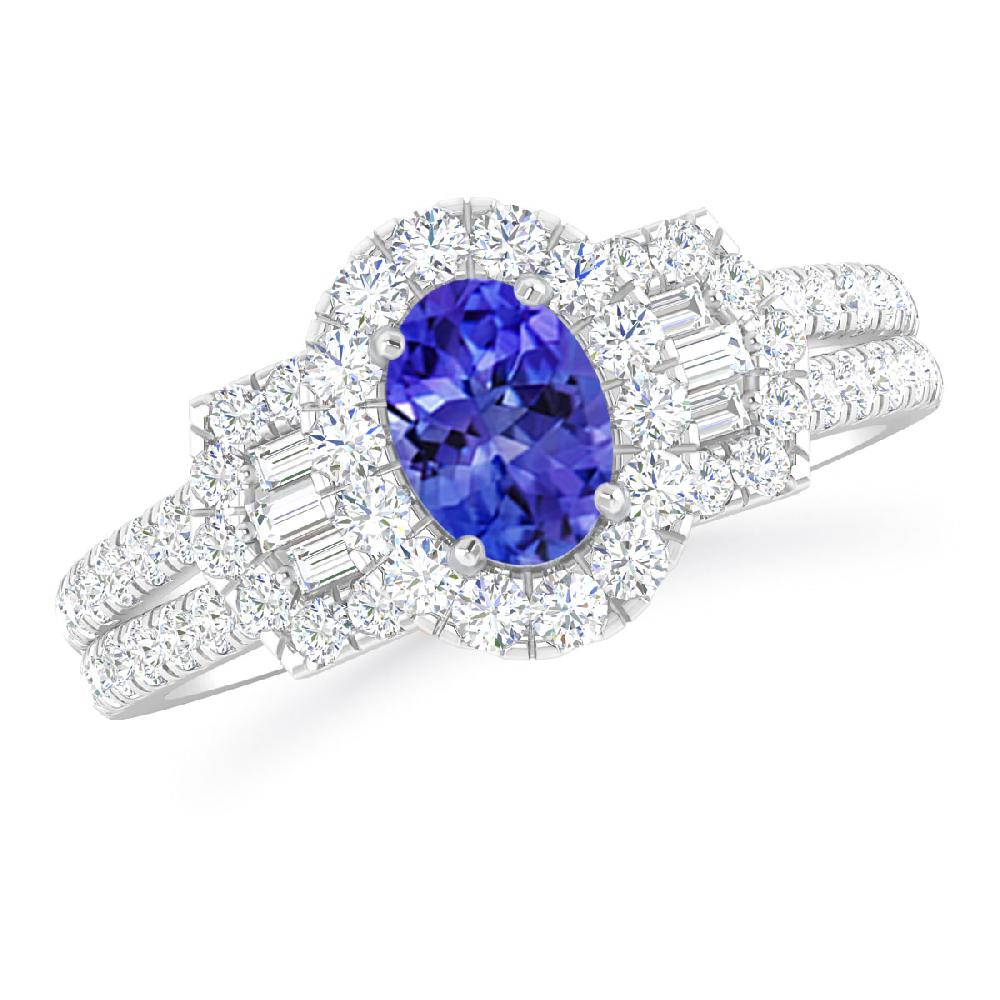 White Gold - Tanzanite