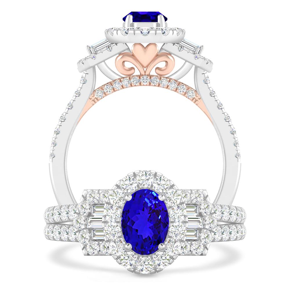 White Gold - Tanzanite