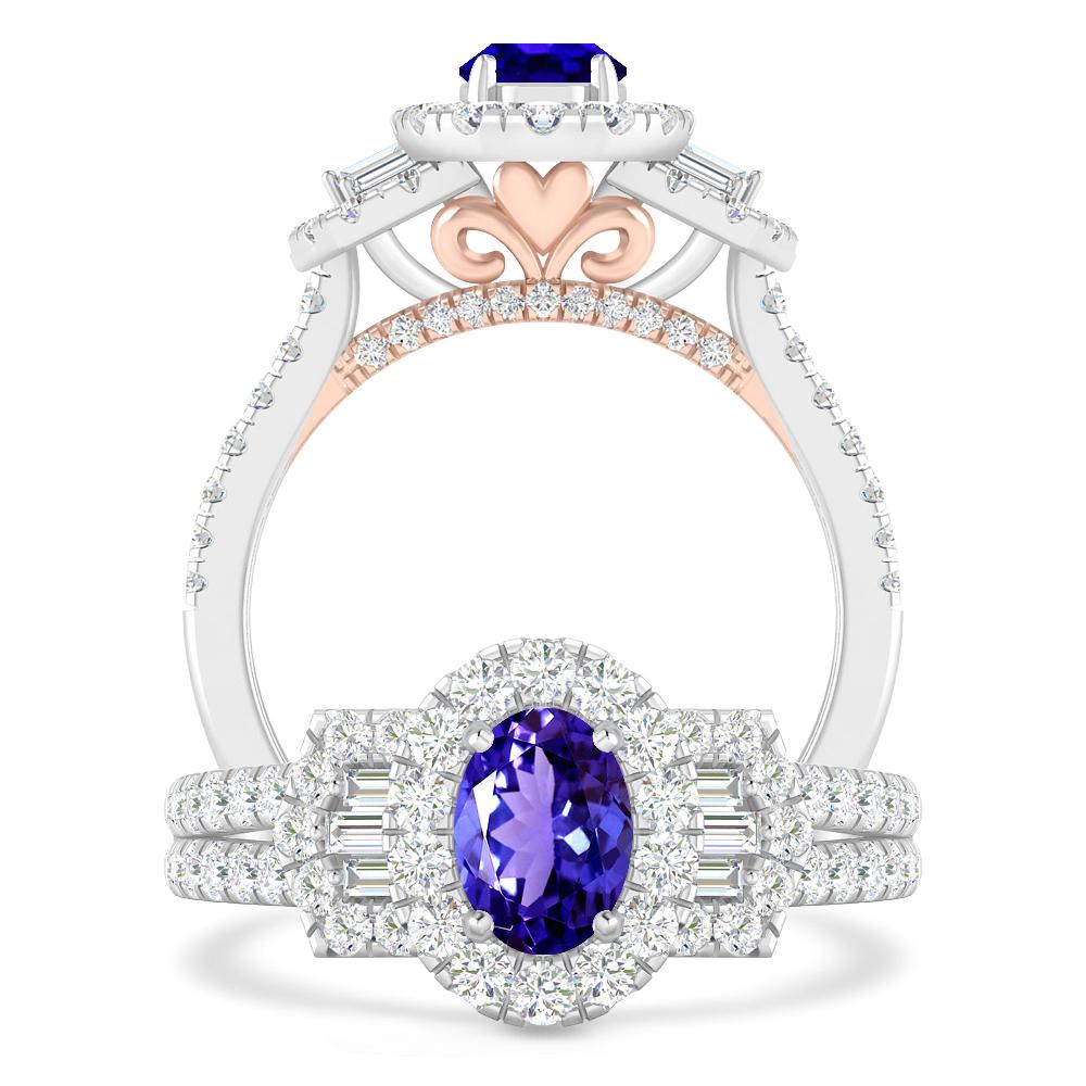 White Gold - Tanzanite