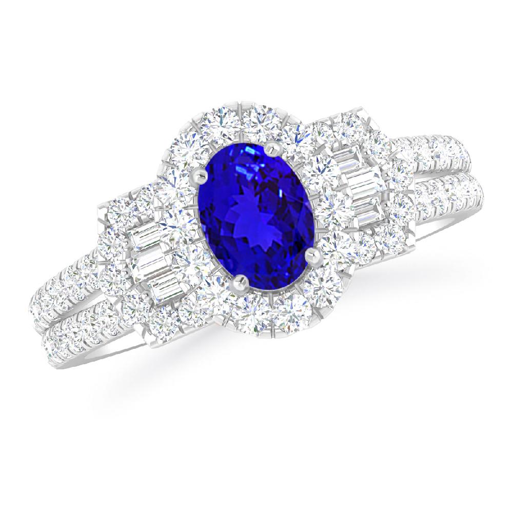 White Gold - Tanzanite