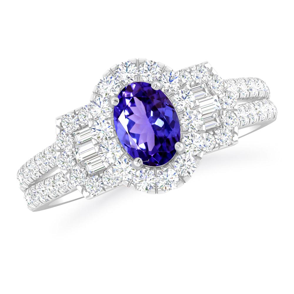 White Gold - Tanzanite