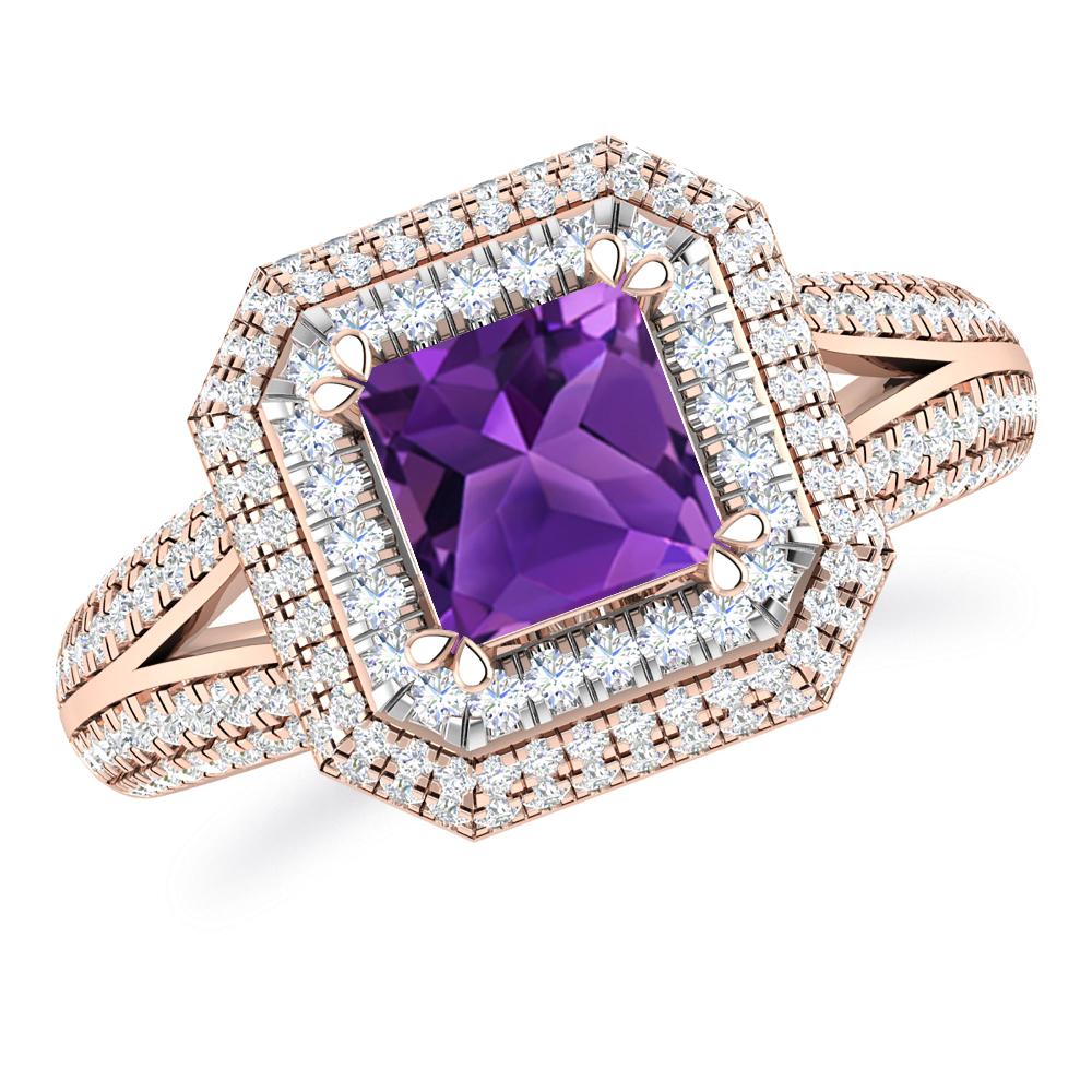 Rose Gold - Amethyst