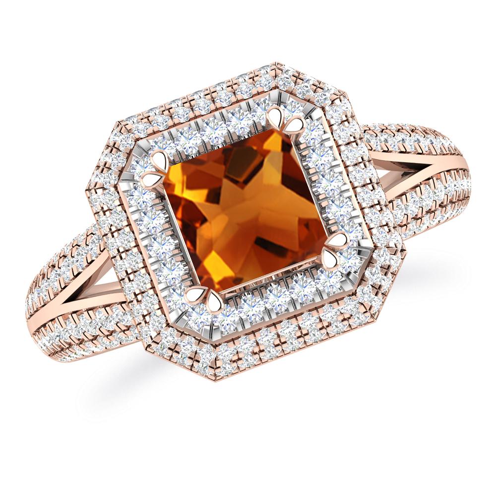 Rose Gold - Citrine