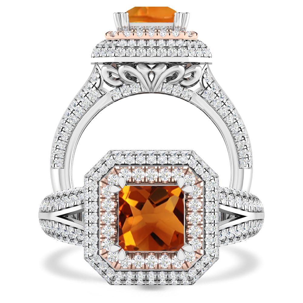 White Gold - Citrine