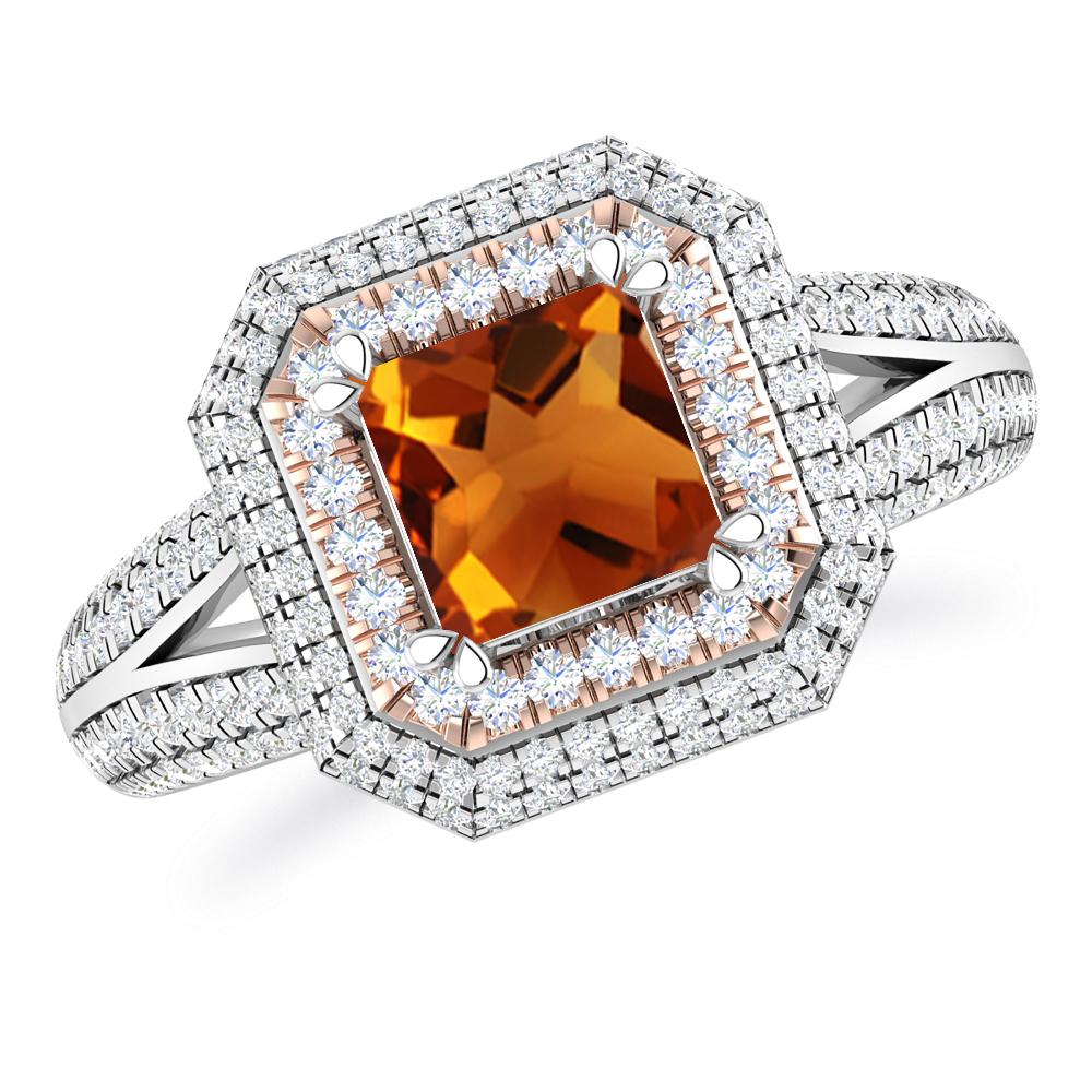 White Gold - Citrine