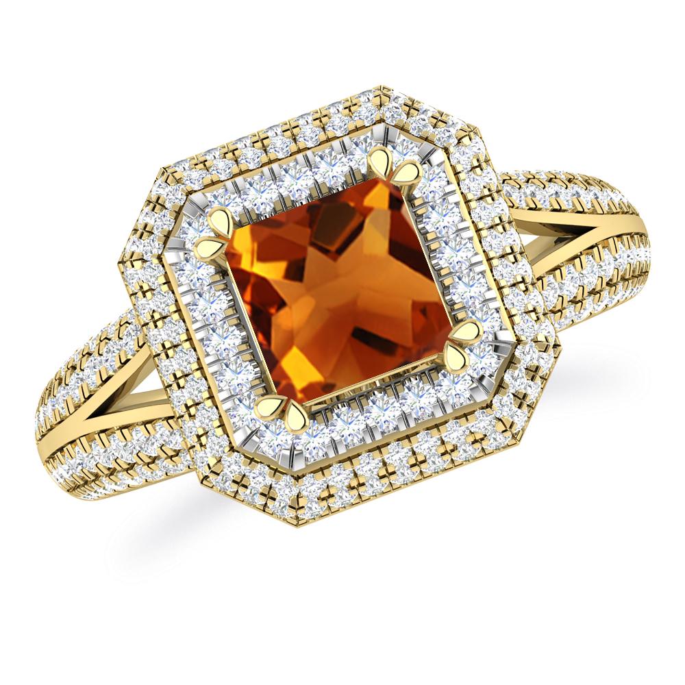 Yellow Gold - Citrine