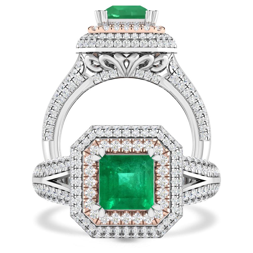 White Gold - Emerald