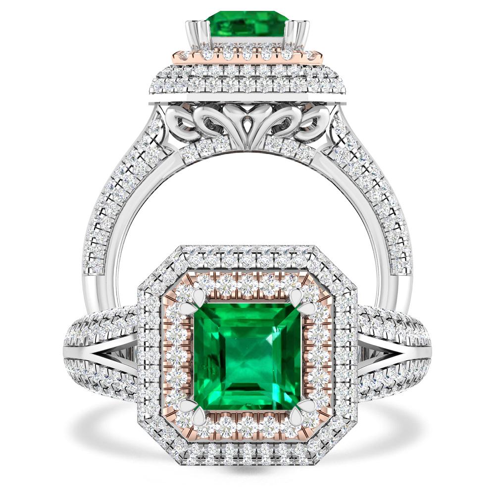 White Gold - Emerald