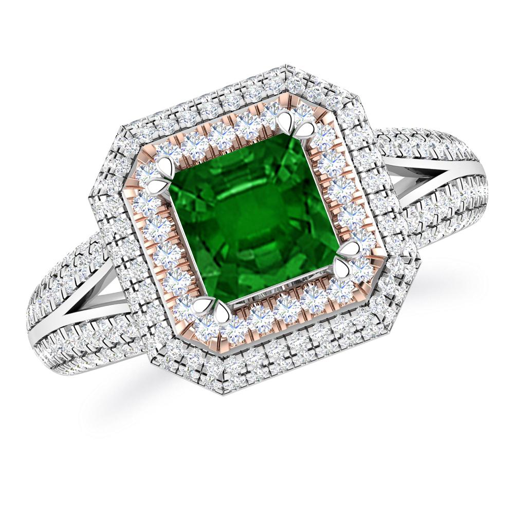 White Gold - Emerald