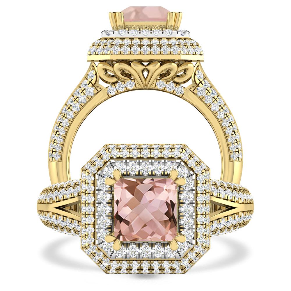 Yellow Gold - Morganite