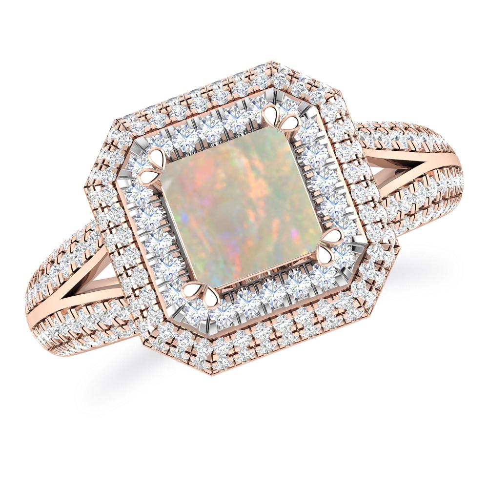 Rose Gold - Opal