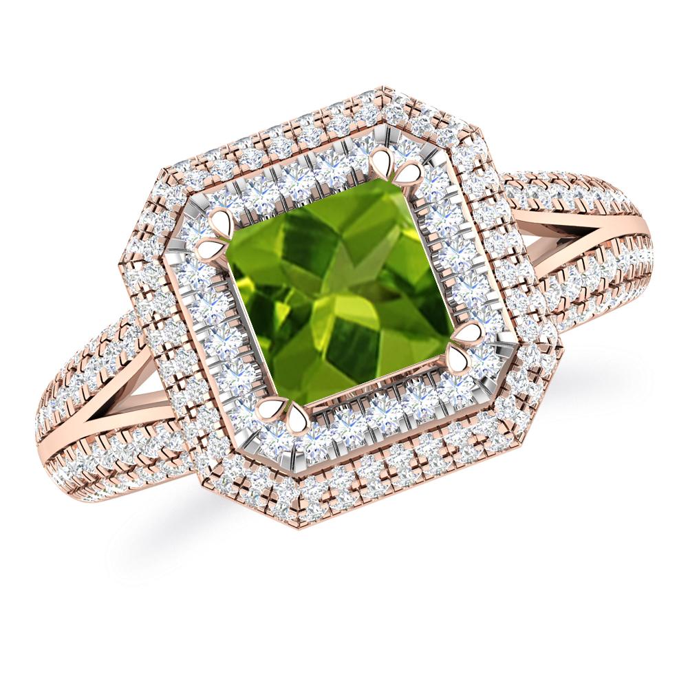 Rose Gold - Peridot