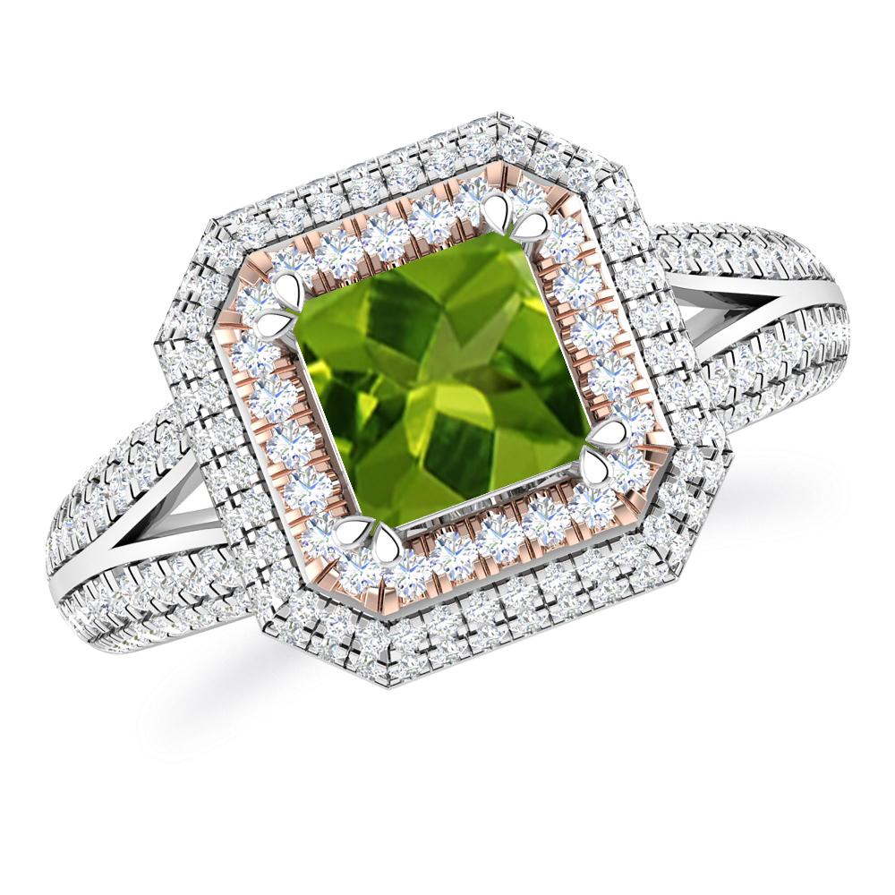 White Gold - Peridot