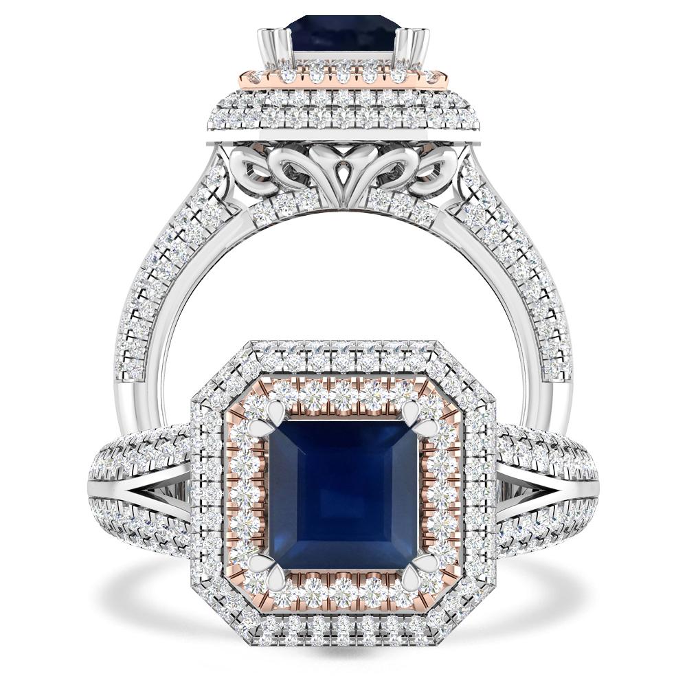 White Gold - Sapphire