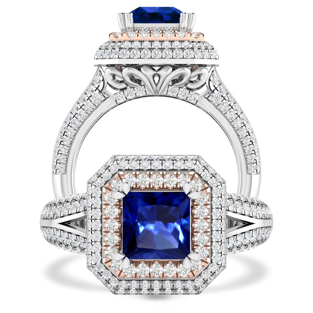 White Gold - Sapphire