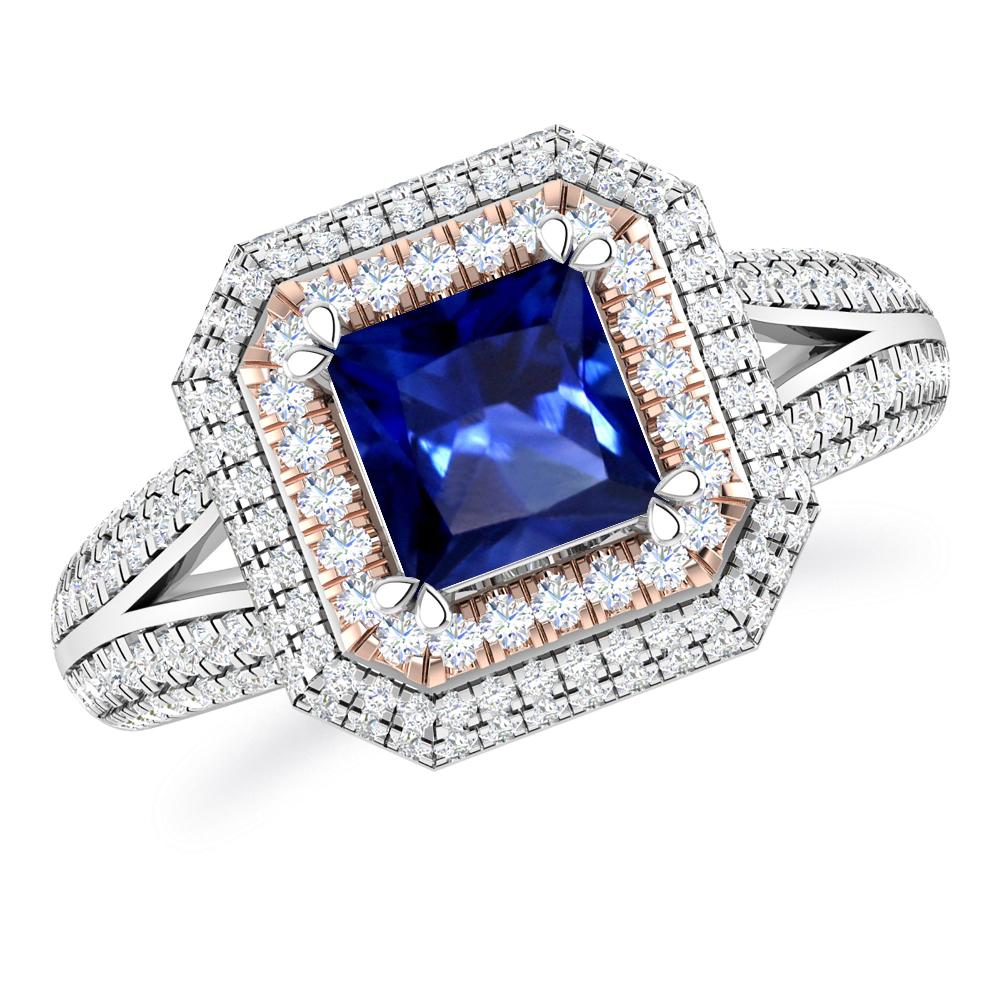 White Gold - Sapphire