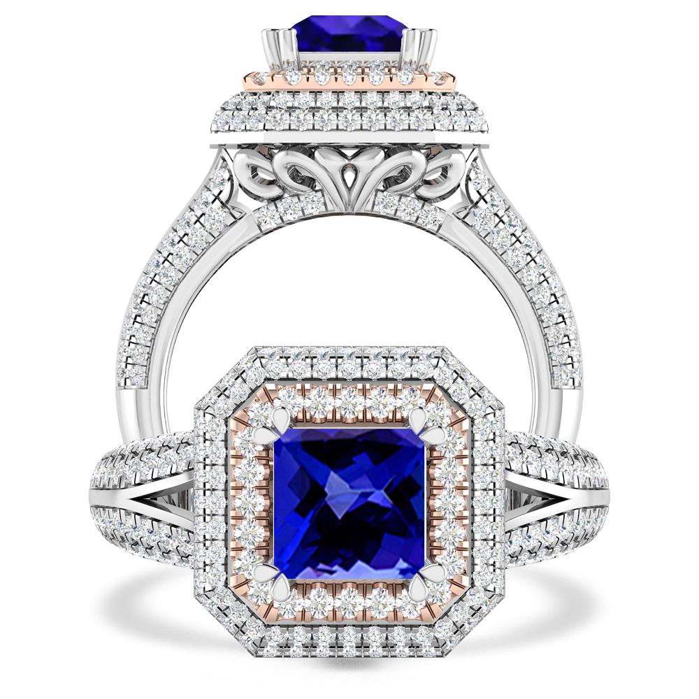 White Gold - Tanzanite