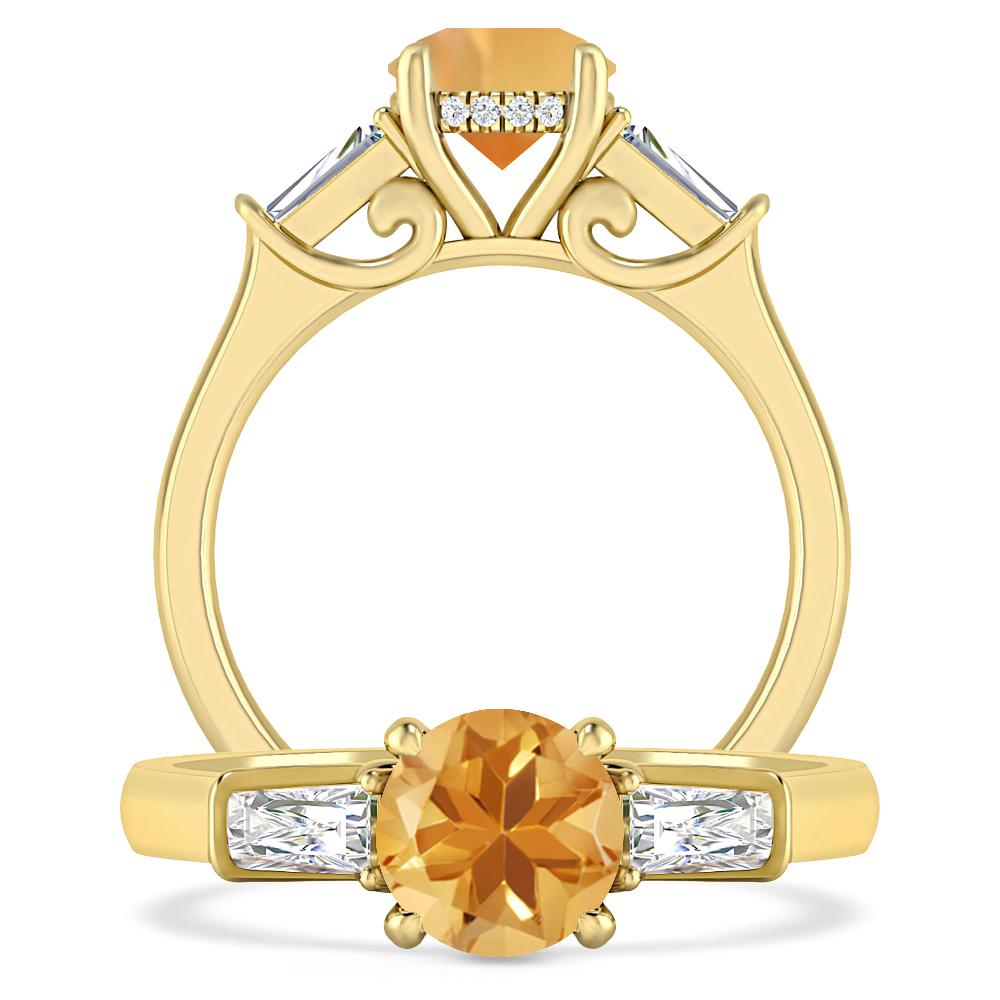 Yellow Gold - Citrine