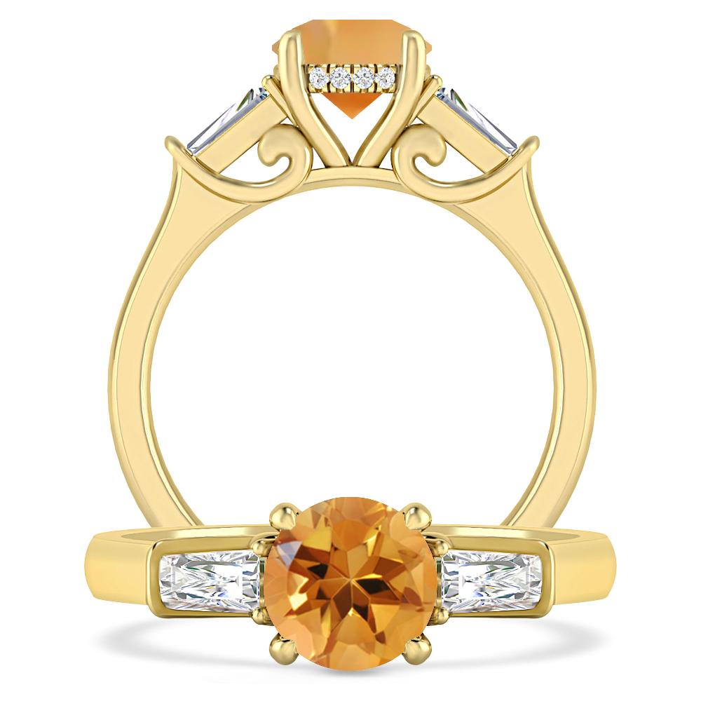 Yellow Gold - Citrine