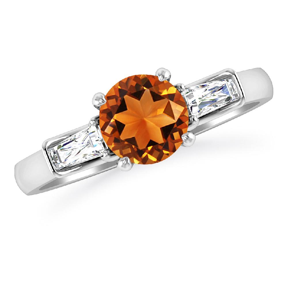 White Gold - Citrine