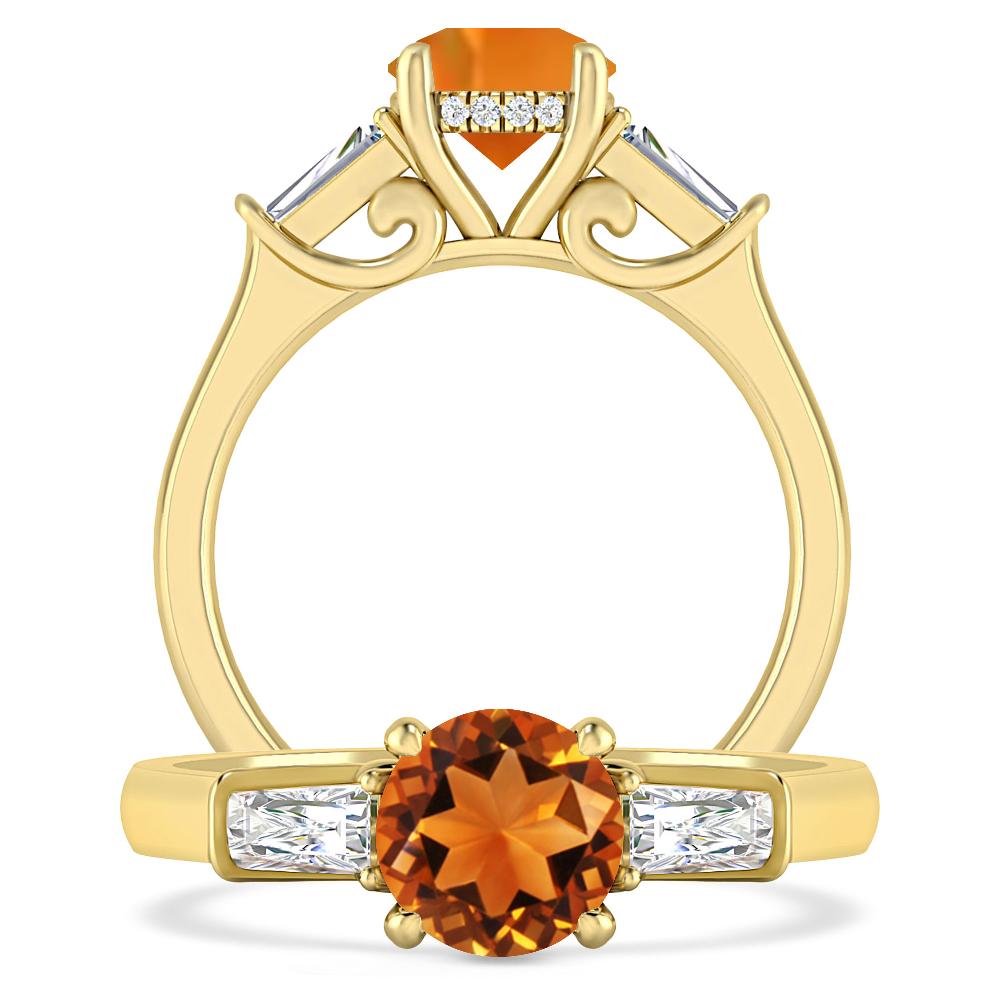 Yellow Gold - Citrine