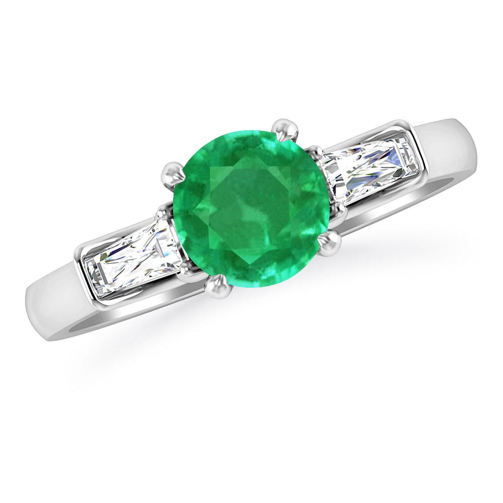 White Gold - Emerald